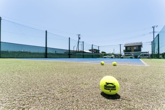 千葉県 九十九里・銚子の貸別荘・コテージ｜RIVIERA Kujukuri：テニス