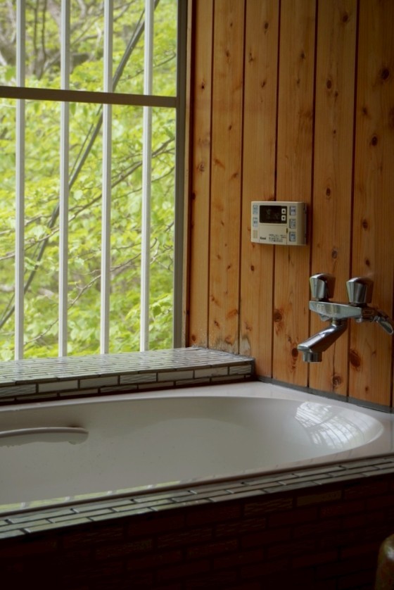 栃木県 那須・板室の貸別荘・コテージ｜そら豆ん家：シャワー