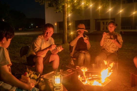 山形県 米沢・置賜の貸別荘・コテージ｜米沢みさわ小学校｜とここと：焚き火OK