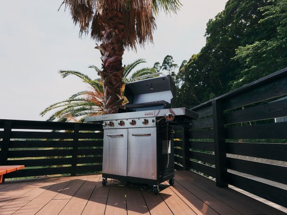 千葉県 館山・南房総の貸別荘・コテージ｜UMI-YAMA CHIKURA：バーベキュー