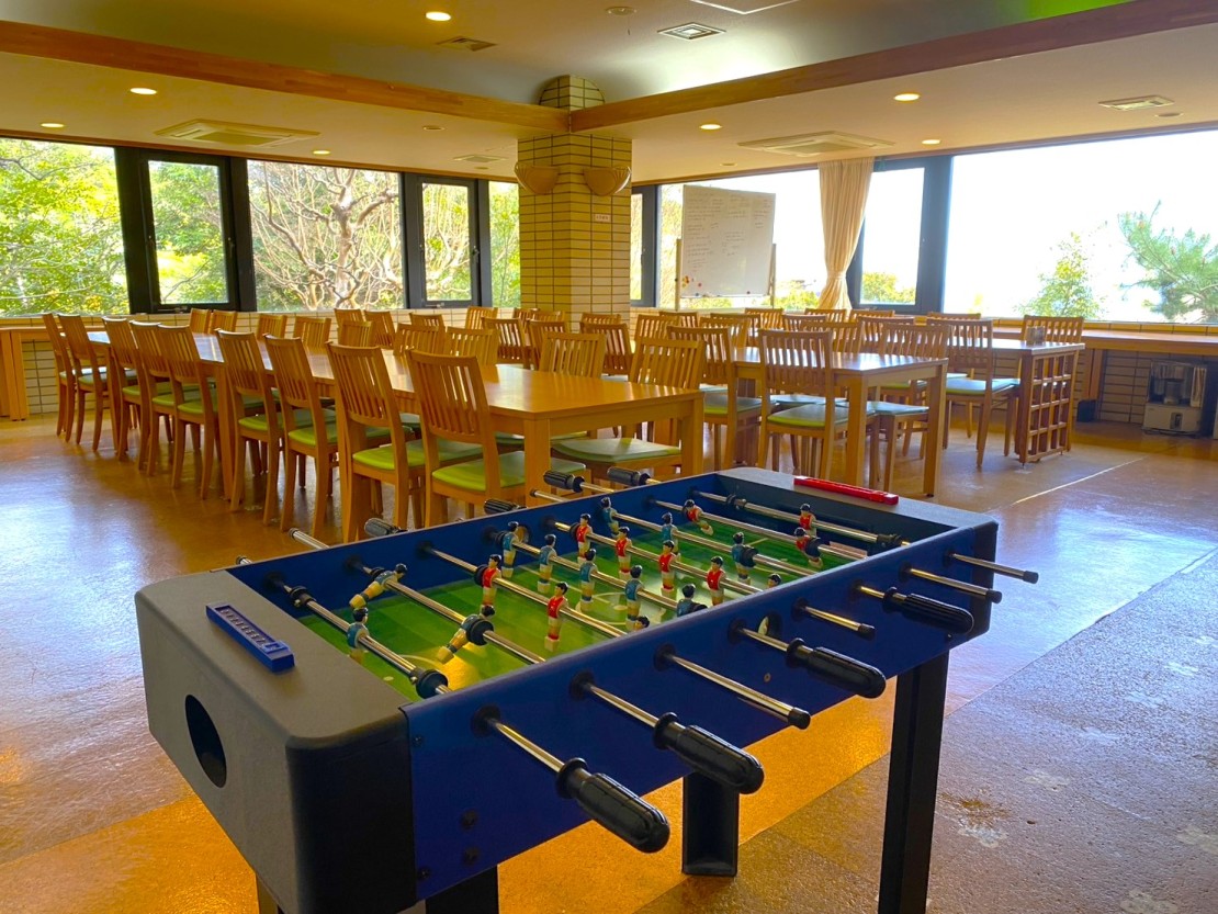 大型貸別荘　サンライズガーデン｜静岡県・東伊豆｜テーブルサッカー