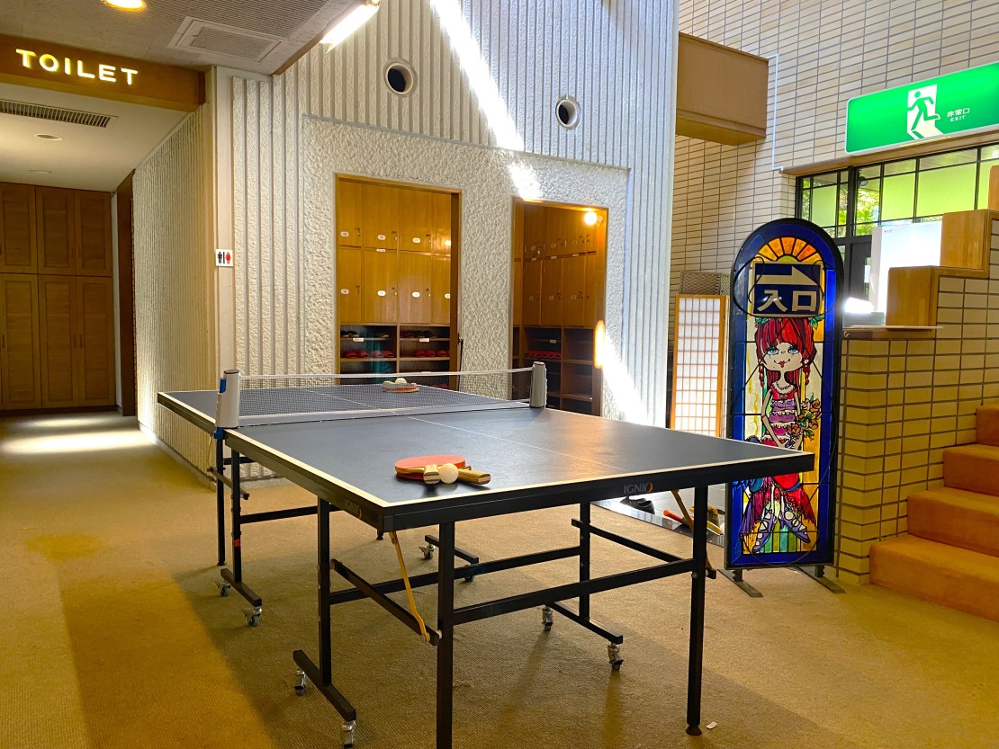 大型貸別荘　サンライズガーデン｜静岡県・東伊豆｜卓球もございます。