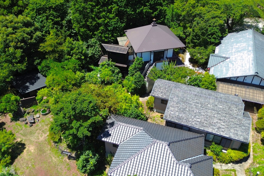大型貸別荘　リュウエイ｜静岡県・東伊豆｜空撮
