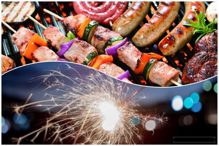 沖縄県 本部・名護・国頭のコテージ｜コテージ  ラナカイハウス沖縄の写真：BBQ、プール、花火が楽しめる