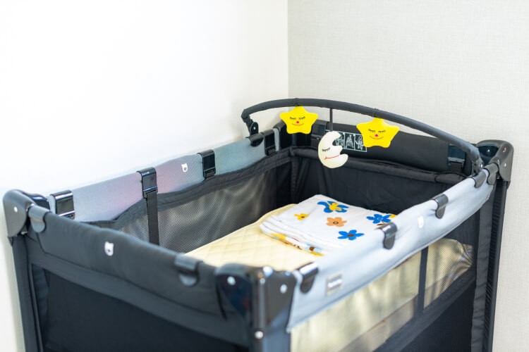 コテージ  ラナカイハウス沖縄｜沖縄県・本部・名護・国頭｜ベビーベッド