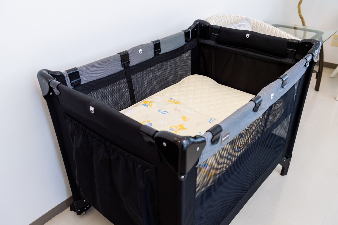 コテージ  アネラニハウス沖縄｜沖縄県・本部・名護・国頭｜ベビーベッド