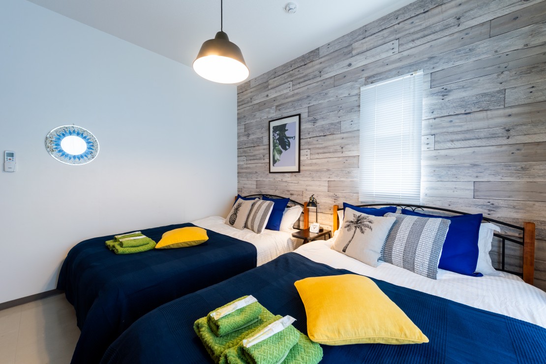 コテージ  アネラニハウス沖縄｜沖縄県・本部・名護・国頭｜寝室2