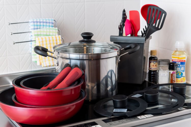 コテージ マカナレアビーチ沖縄｜沖縄県・沖縄市（コザ）・北谷・宜野湾｜鍋・フライパンなど調理器具も充実