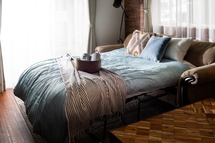 コテージ マカナレアビーチ沖縄｜沖縄県・沖縄市（コザ）・北谷・宜野湾｜ソファーベッド