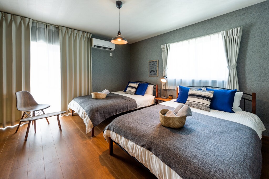 コテージ マカナレアビーチ沖縄｜沖縄県・沖縄市（コザ）・北谷・宜野湾｜寝室1