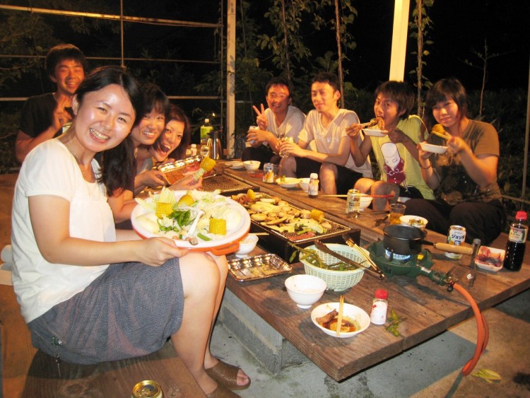 静岡県 伊豆高原のコテージ｜テラス城ヶ崎の写真：BBQコーナー