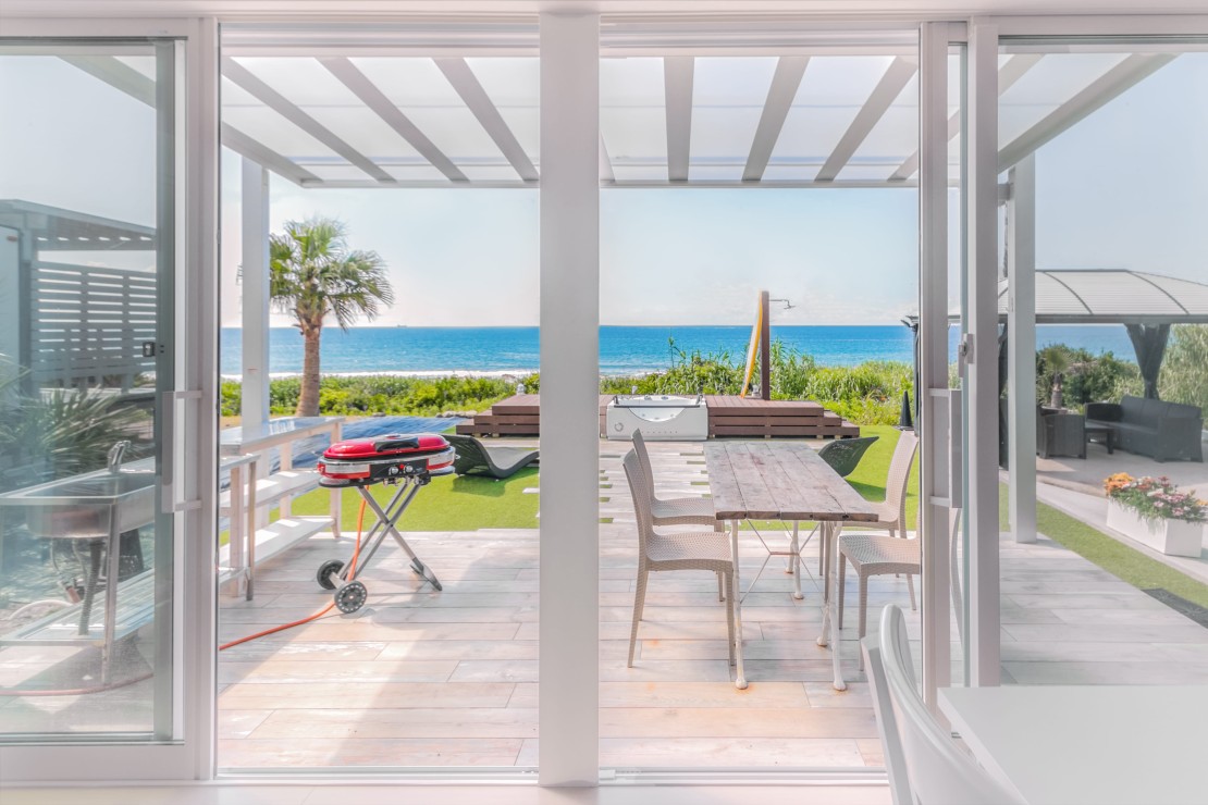 千葉県 館山・南房総のコテージ｜デュエットリゾート白浜ハワイの写真：抜群の解放感